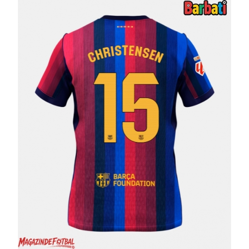 Barcelona Andreas Christensen #15 Tricou Fotbal Replică 2026-27 Barbati Acasa Barcelona Andreas Christensen #15 Tricou Fotbal Replică 2026-27 Barbati Acasa